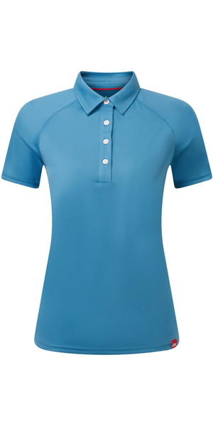 2026 Gill Womens UV Tec Polo UV008W - Seascape